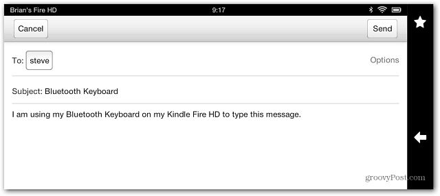 Pošaljite Kindle FIre HD