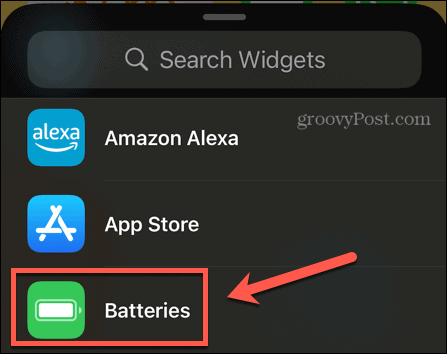 widget za umetanje baterija u iphone