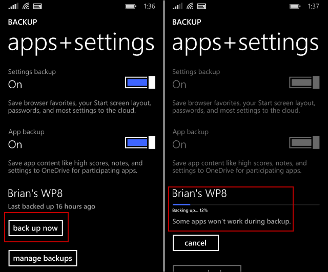 Windows Phone 8.1 Savjet: sigurnosno kopiranje podataka telefona ručno