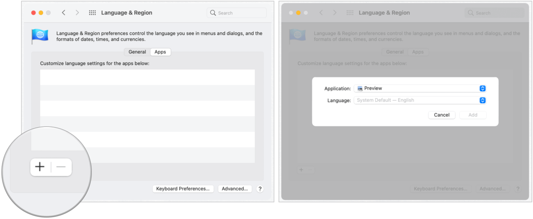 Mac mijenja jezike aplikacija