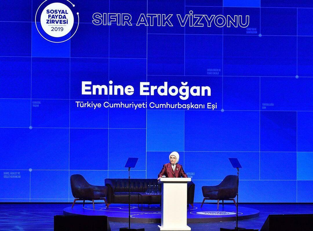 Emine Erdoğan Zero Waste pokret 