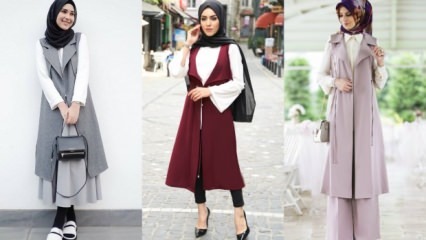 Kombinacije prsluka za žene hidžaba