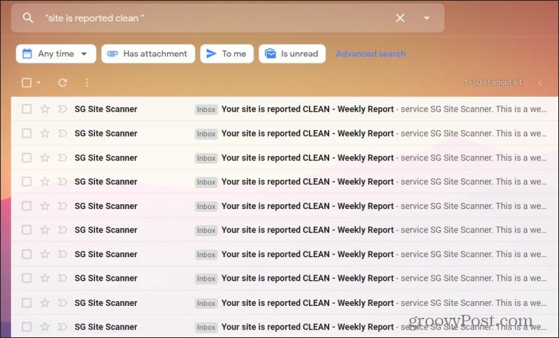 pretraživanje e-pošte u Gmailu