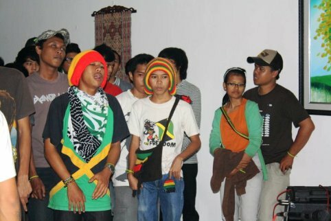 indonezijski posjetitelji zabave