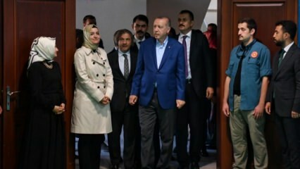 Predsjednik Erdoğan posjetio Dječju kuću Kasımpaşa!