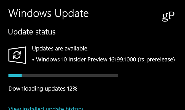 Microsoft isporučuje Windows 10 Insider Preview Build 16199, uključuje nove značajke