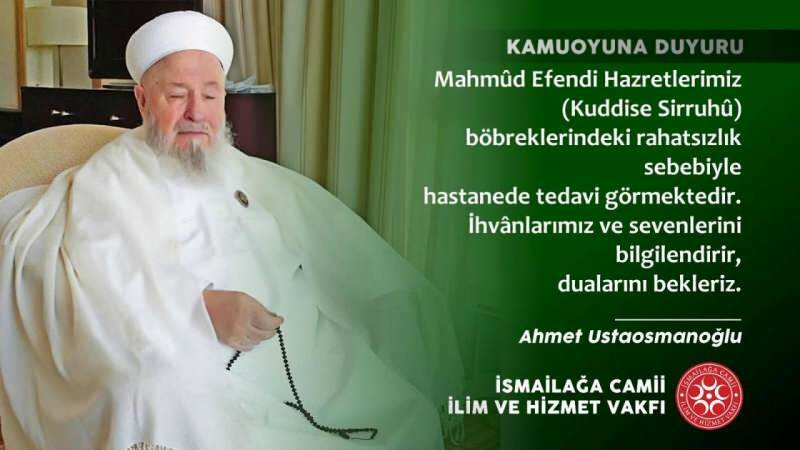 Tko je İsmailağa zajednica Mahmut Ustaosmanoğlu? Život Njegove svetosti Mahmud efendije