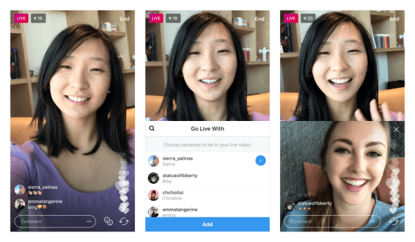 Instagram testira sposobnost dijeljenja video prijenosa uživo s drugim korisnikom.