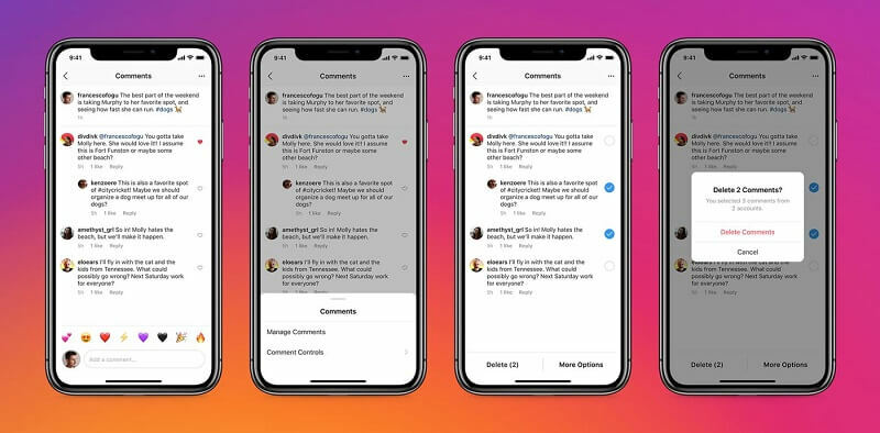 Korisnici Instagrama sada mogu brzo filtrirati skupne negativne komentare, kao i istaknuti pozitivne. Platforma također dodaje nove kontrole za upravljanje tko može označiti ili spomenuti vaš račun na Instagramu.