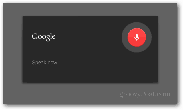 Glasovne bilješke Google Keep