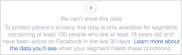 Facebook piksel ne možemo prikazati ovu podatkovnu poruku