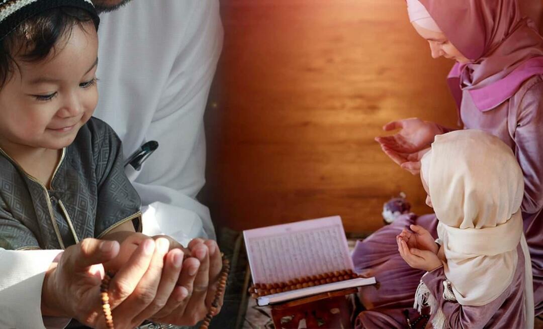 Kako provesti ramazan s djecom? Savjeti za vaše ramazanske ciljeve sa vašom djecom...