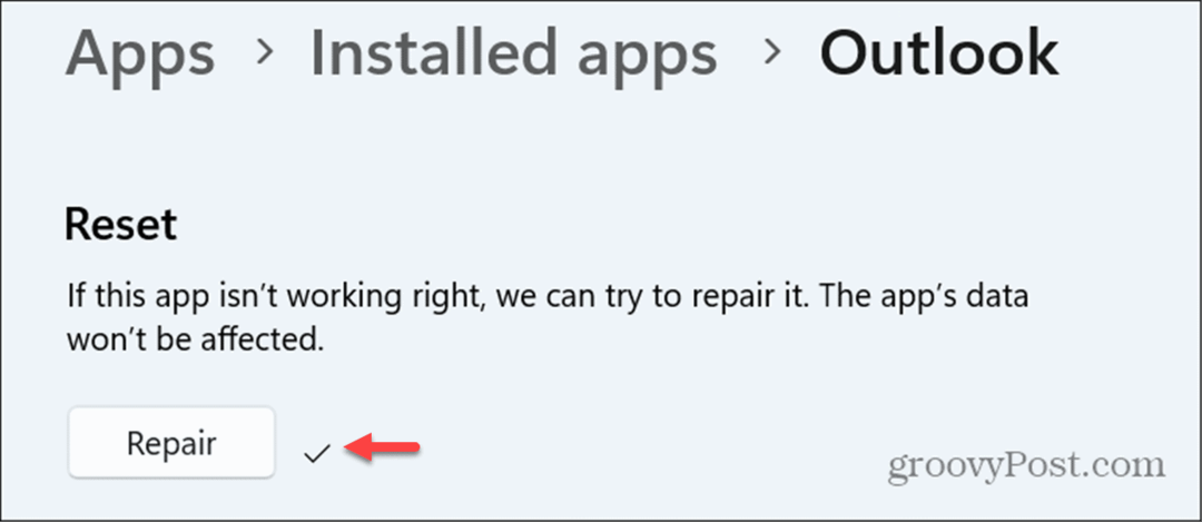 Resetirajte ili popravite Windows 11