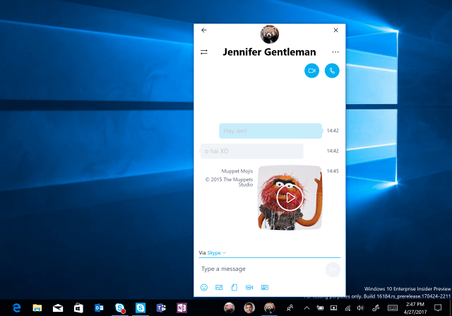 Windows 10 Preview Build 16184 vraća značajku My People
