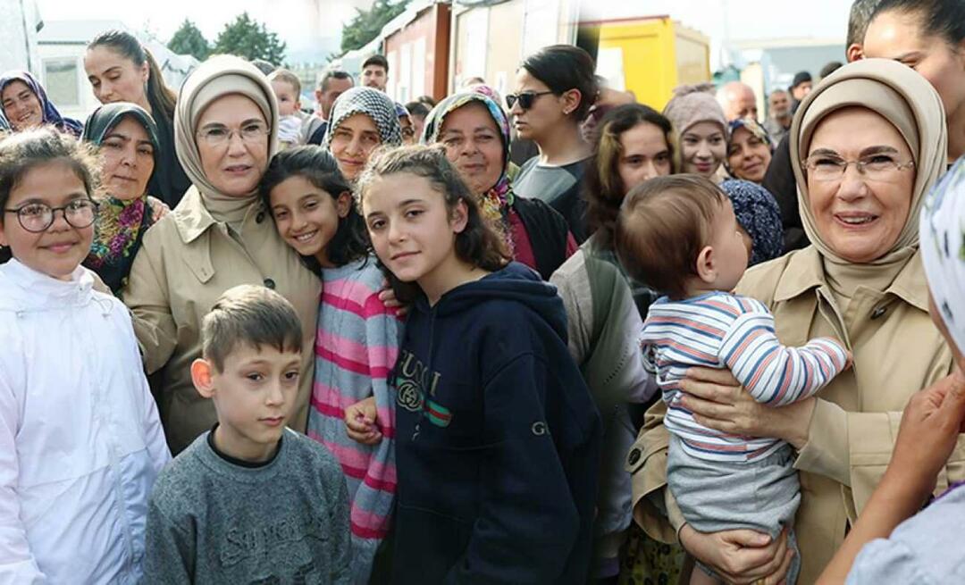 Emine Erdoğan sastala se sa žrtvama potresa u Hatayu