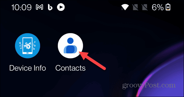 Dodajte kontakte na početni zaslon Androida