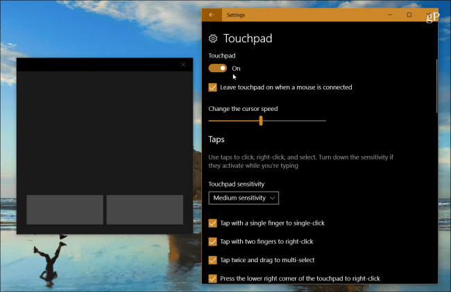 Kako uključiti novi virtualni touchpad Windows 10