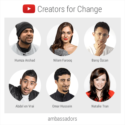 youtube kreatori za promjenu