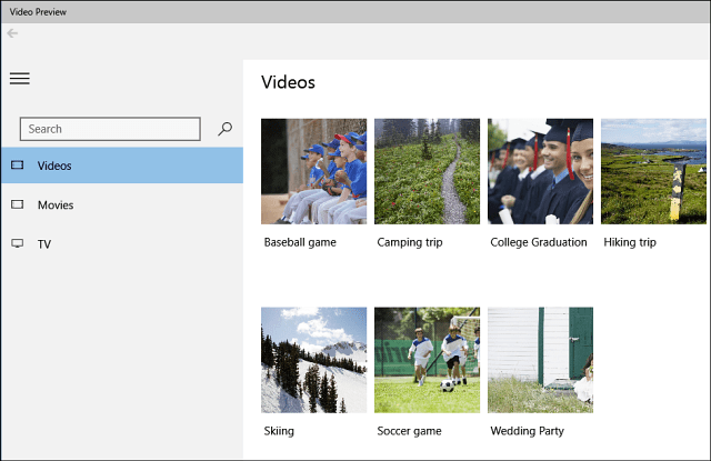 Microsoft Video Preview App