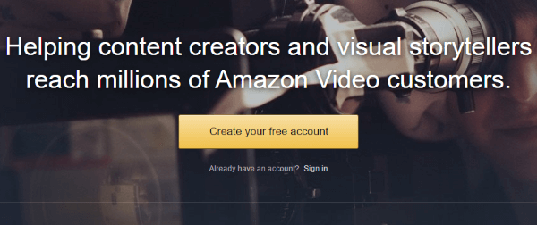 usluga izravnog videa Amazon