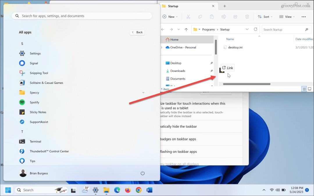 Kako natjerati Windows 11 da otvara ljepljive bilješke pri pokretanju