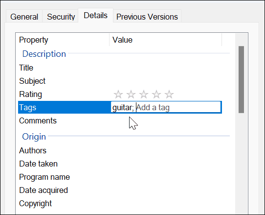 Dodajte oznake u datoteke u sustavu Windows 11
