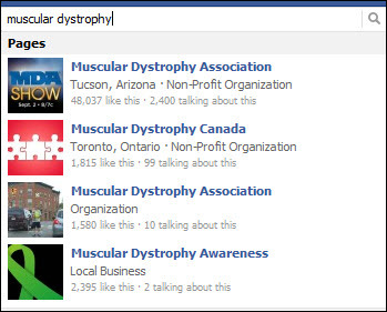 facebook mišićna distrofija