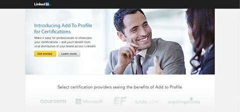 linkedin dodaj u profil za certifikate