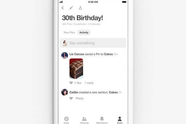 Pinterest dodaje nove alate za suradnju koji čine još jednostavnijim upravljanje i komunikaciju na zajedničkim zajedničkim pločama.