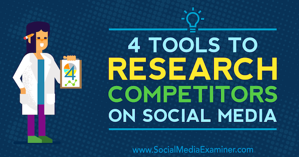 4 alata za istraživanje konkurenata na društvenim mrežama, Ana Gotter, ispitivačica društvenih medija.