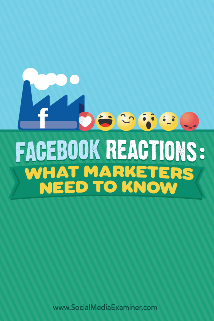 facebook reakcije