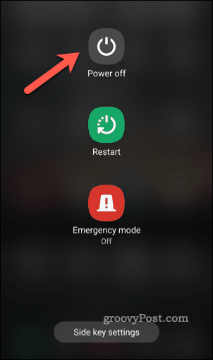Isključivanje Android uređaja