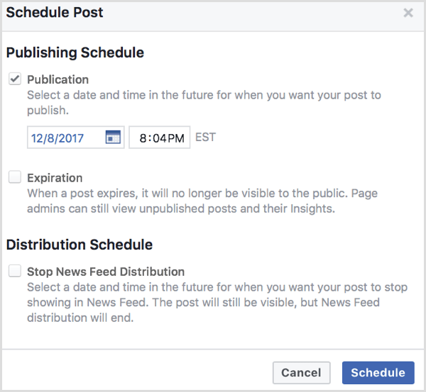 Facebook upload video raspored posta