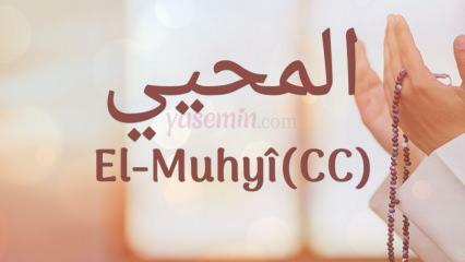 Što znači al-muhyi (cc)? U kojim stihovima se spominje al-Muhyi?
