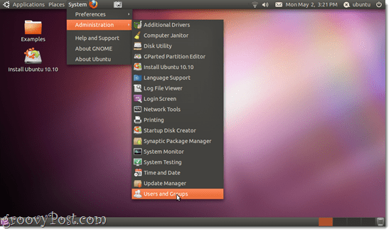 dodajte korisnike i grupe u ubuntu