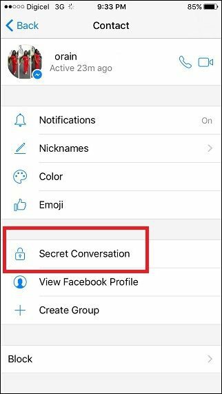 Facebook Messenger tajni razgovori: Kako slati šifrirane poruke na kraju na iOS, Android i WP