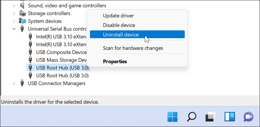 popraviti usb koji ne radi na Windows 11