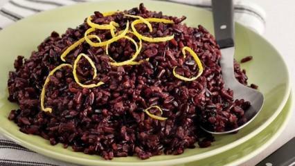 Što je crna riža i kako napraviti pilav od crne riže? Tehnike kuhanja crne riže