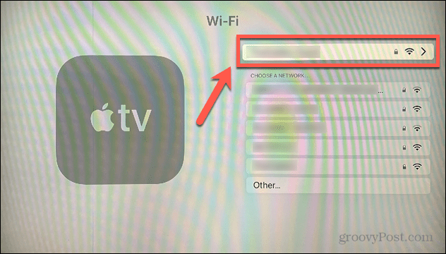 apple tv wifi veza