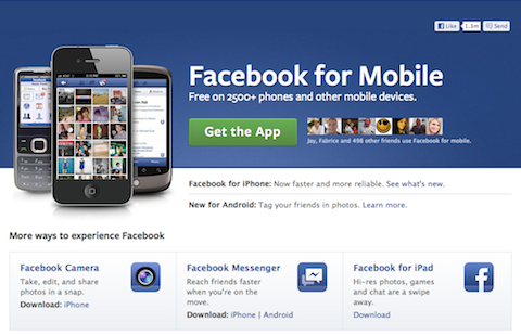 facebook za mobitel