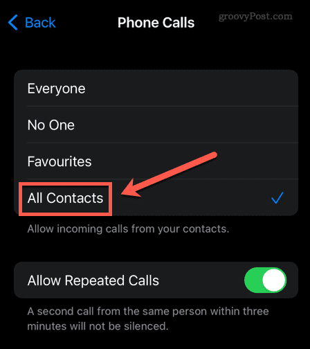 dopustiti sve kontakte iphone