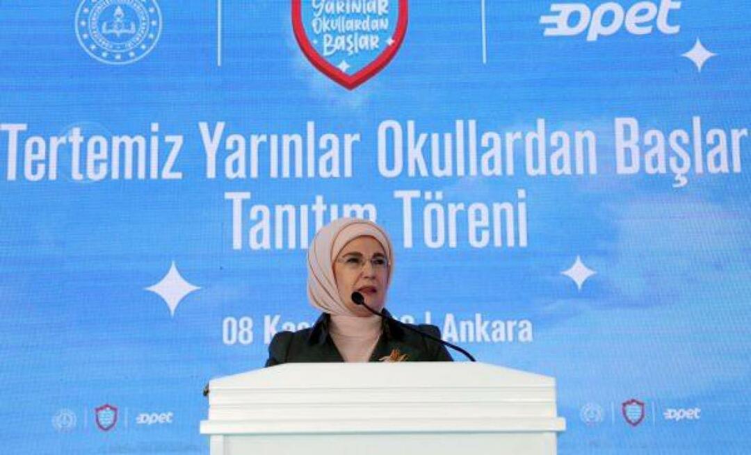 Emine Erdoğan sudjelovala je u promotivnom programu "Besprijekorna budućnost počinje iz škola"!