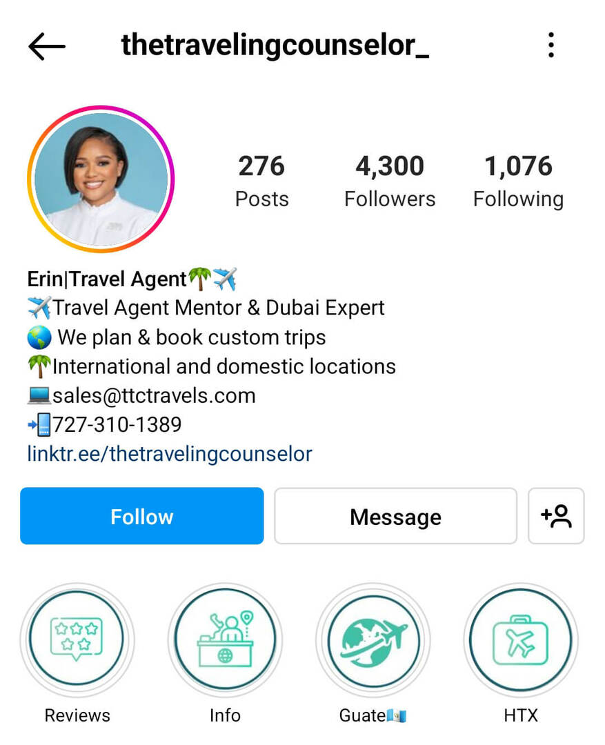 instagram-bio-travelingcounselor_-hashtag-emojis-example