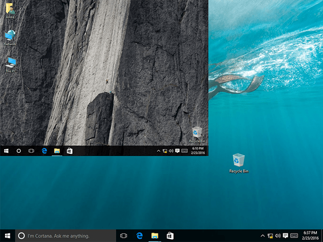 Zaustavite Windows 10 ikone radne površine da mijenjaju lokaciju nakon osvježenja zaslona