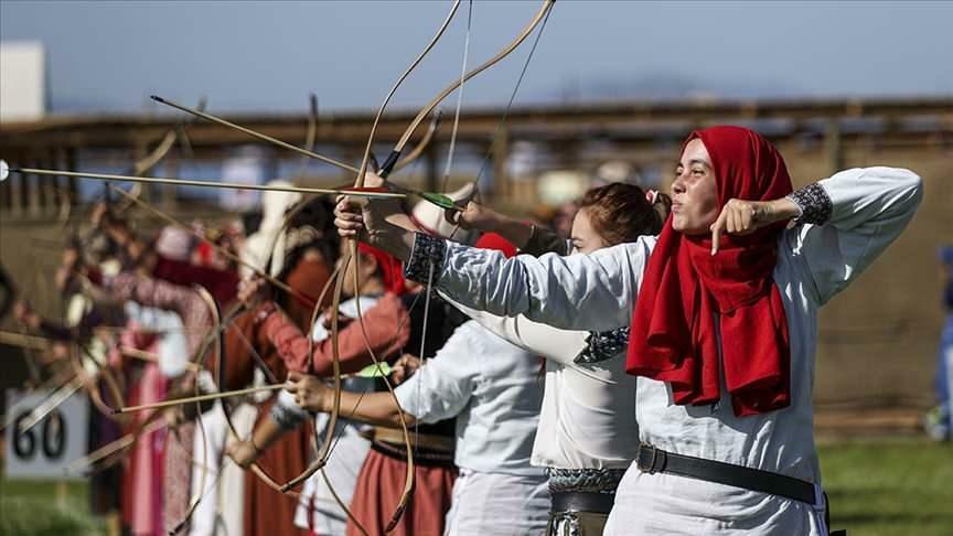 Streljaštvo je bilo jedan od najupečatljivijih sportova u 4. nomadskim igrama