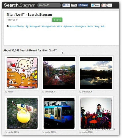 Pogledajte svoje Instagram fotografije na računalu s webstagramom
