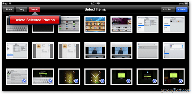 IOS 5: Skupno brisanje fotografija na vašem iPhoneu, iPadu ili iPod Touchu