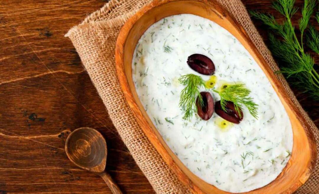 Kako napraviti tzatziki od kopra? Recept za osvježavajući tzatziki od jogurta i kopra