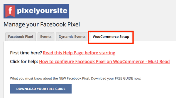 WooCommerce integracija dodatka PixelYourSite omogućuje vam postavljanje događaja e-trgovine za svoju trgovinu.