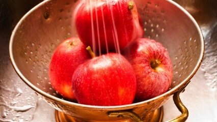 Treba li jabuke oprati i konzumirati?